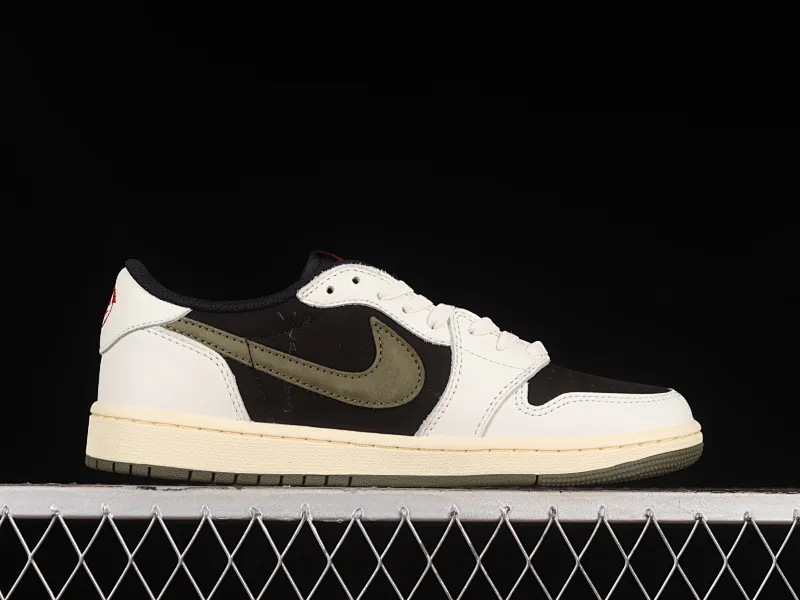 All Categories Air Jordan Jordan Series Basketball Shoes Air Jordan 1 Low OG Version Travis Scott x Air Jordan 1 Low OG AJ1 Joe 1 Joint Overhead DZ4137-106